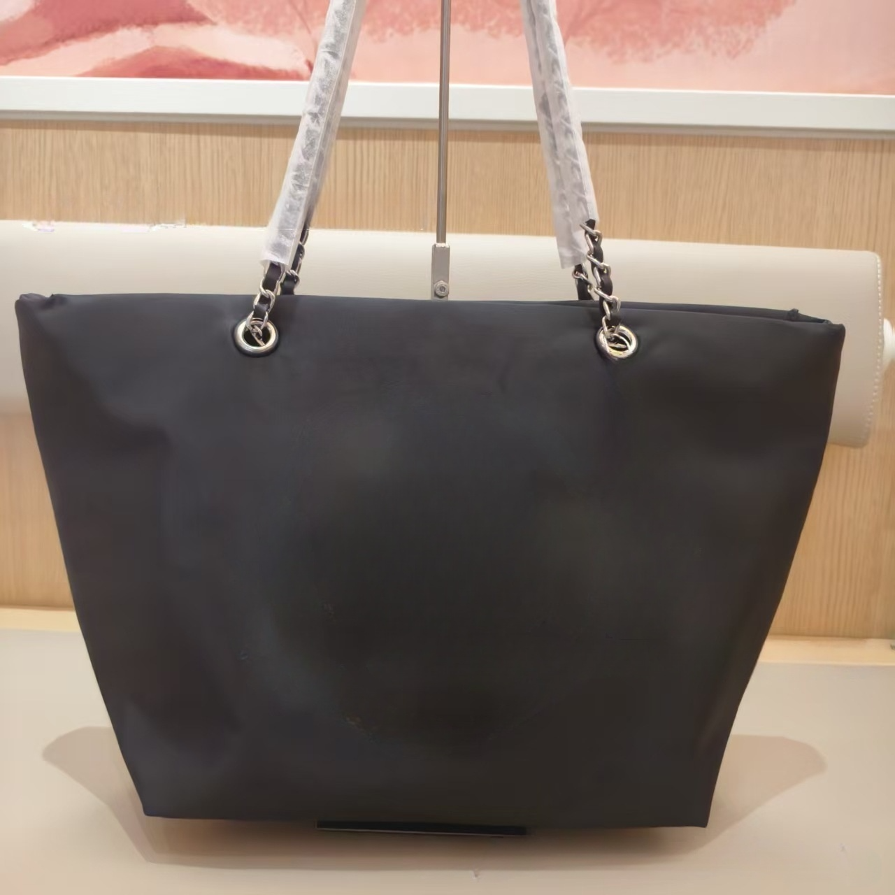 #398 Women's new handbag large-capacity fabric chain bag