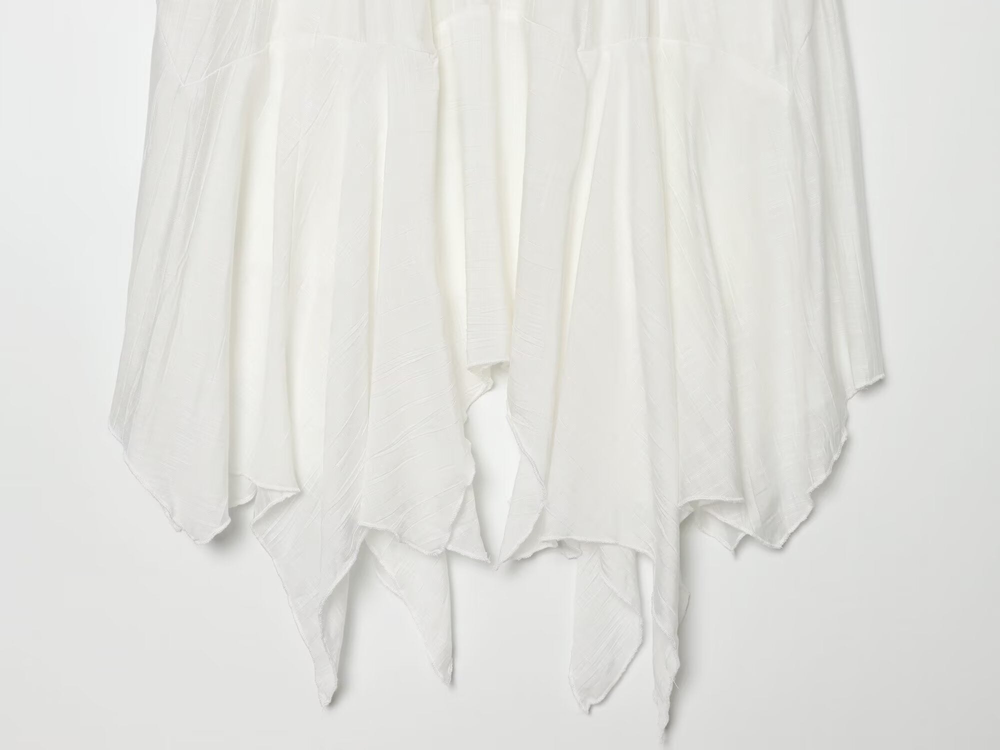 suit Women's 2 pieces embroidered asymmetrical MIDI skirt+top
