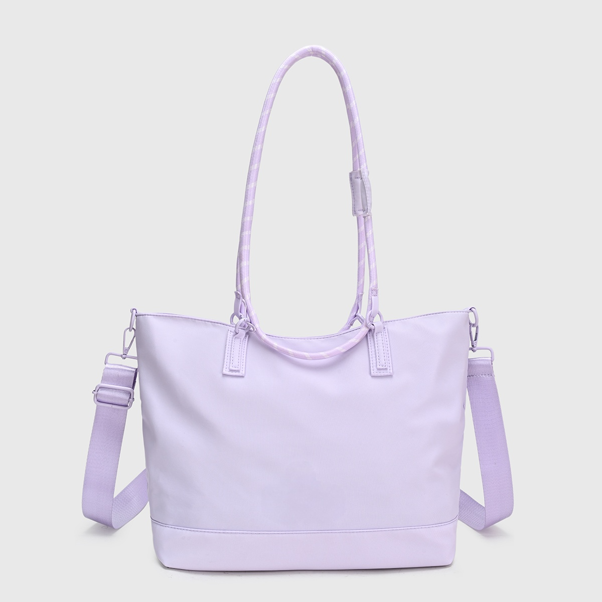 #198 Women's new casual fashion zipper large capacity portable shoulder bag