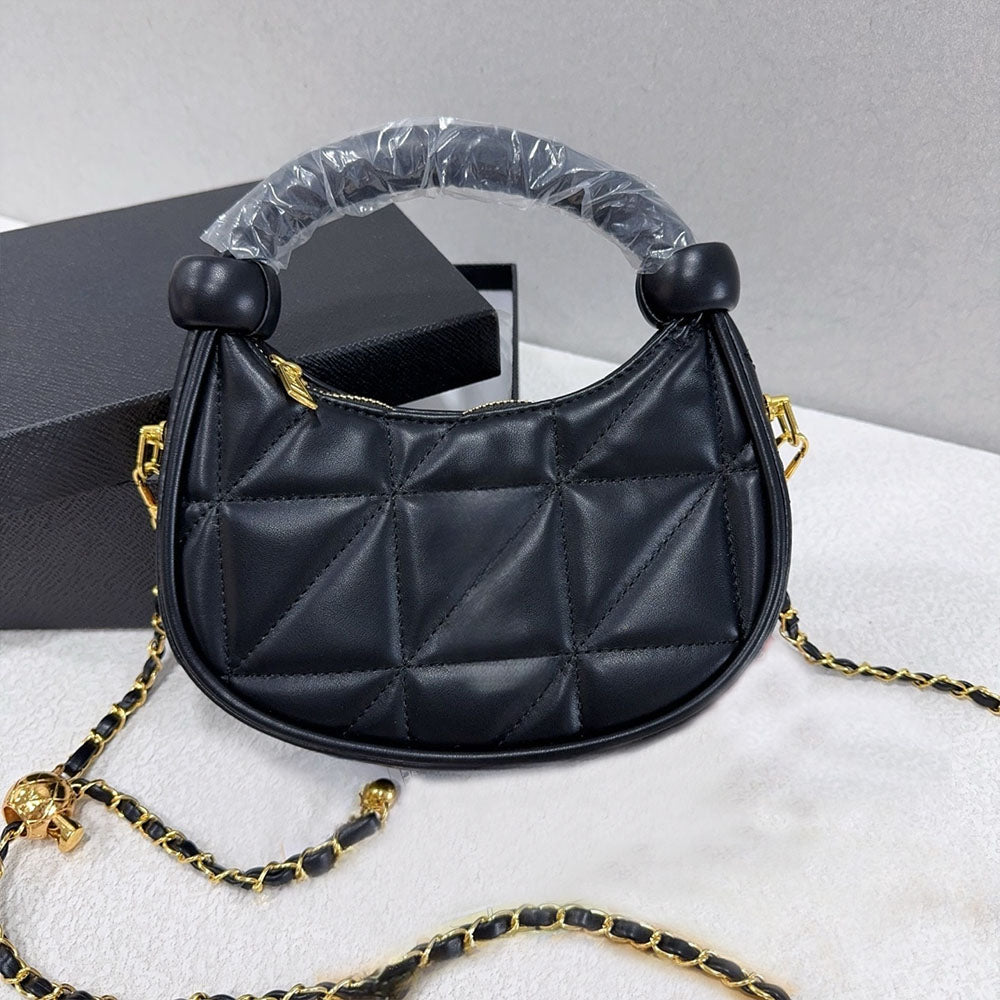 #158 Women's New Temperament Joker Chain Adjustable Handbag Crossbody Bag